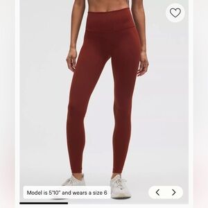 Lululemon Athletica High-Waisted Leggings 28”